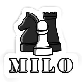 Autocollant Pièce d'échec Milo Image