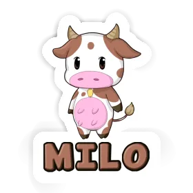 Sticker Cow Milo Image