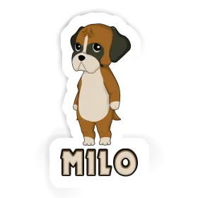 Sticker Milo German Boxer Image