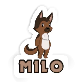 Sticker German Sheperd Milo Image