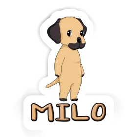 Sticker Rhodesian Ridgeback Milo Image