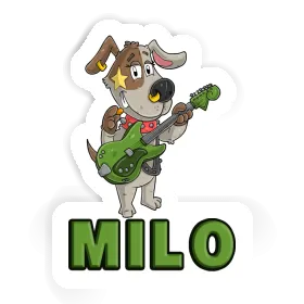 Guitarist Sticker Milo Image