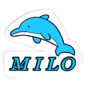 Dolphin Sticker Milo Image