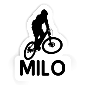 Milo Sticker Downhiller Image