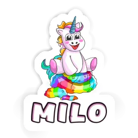 Sticker Milo Baby Unicorn Image