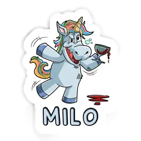 Sticker Unicorn Milo Image