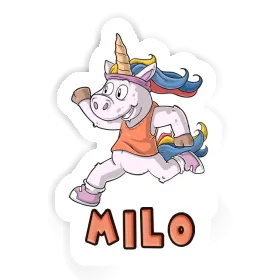 Sticker Runner Milo Image