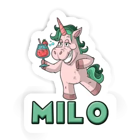 Milo Sticker Party Unicorn Image