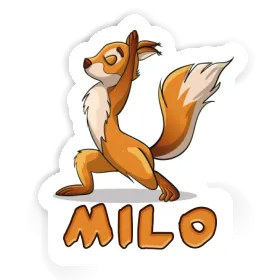 Sticker Squirrel Milo Image