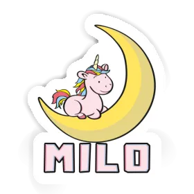 Moon Unicorn Sticker Milo Image