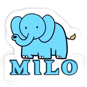 Milo Sticker Elephant Image