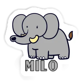 Milo Sticker Elephant Image