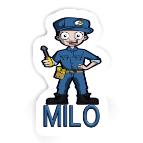 Milo Sticker Electrician Image