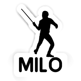 Fencer Sticker Milo Image