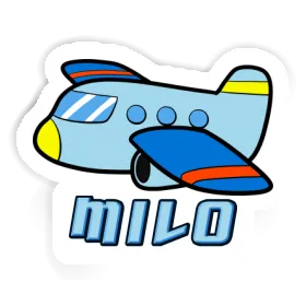 Milo Sticker Airplane Image