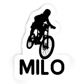 Freeride Biker Sticker Milo Image