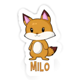 Milo Sticker Fox Image