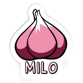 Garlic clove Sticker Milo Image