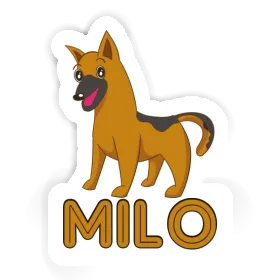 Sticker German Shepherd Milo Image