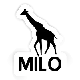 Autocollant Girafe Milo Image