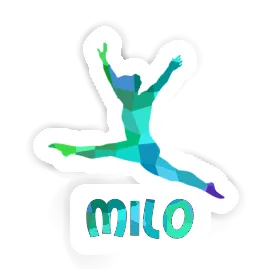 Sticker Gymnast Milo Image