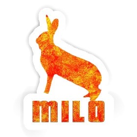 Sticker Rabbit Milo Image