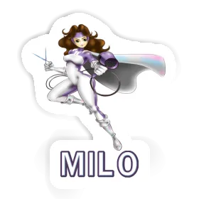 Sticker Hairdresser Milo Image