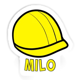 Sticker Milo Construction Helmet Image