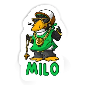 Hip Hop Penguin Sticker Milo Image