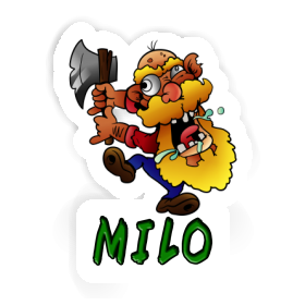 Lumberjack Sticker Milo Image