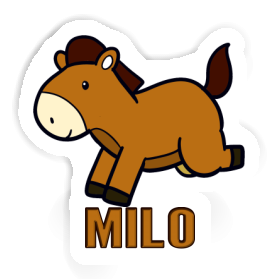 Sticker Milo Horse Image