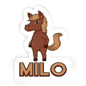 Horse Sticker Milo Image