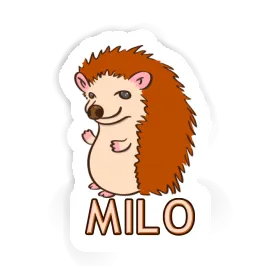 Sticker Hedgehog Milo Image