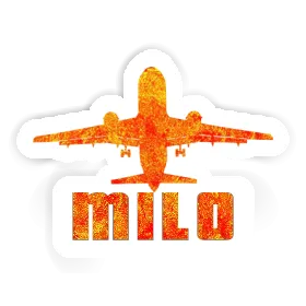 Milo Sticker Jumbo-Jet Image