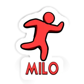 Sticker Runner Milo Image