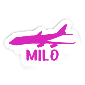 Milo Sticker Jumbo-Jet Image