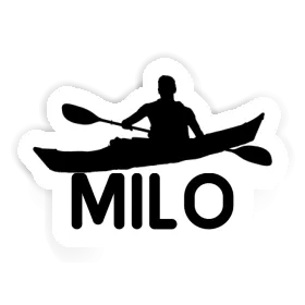 Kayakiste Autocollant Milo Image