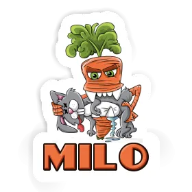 Sticker Monster Carrot Milo Image