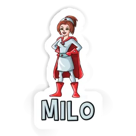 Milo Autocollant Infirmière Image