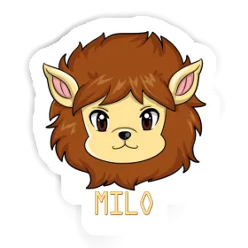 Sticker Lion Milo Image