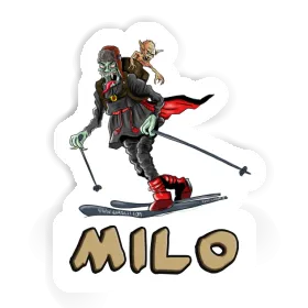 Telemarker Sticker Milo Image