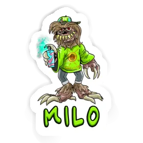 Sticker Milo Monster Image