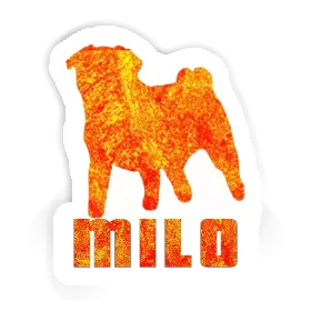 Sticker Milo Pug Image