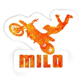 Motocross Jumper Sticker Milo Image