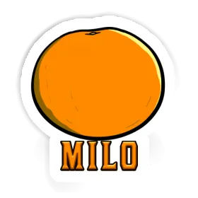 Milo Sticker Orange Image