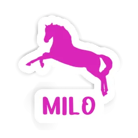 Horse Sticker Milo Image