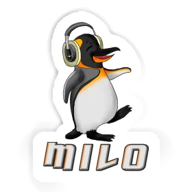 Music Penguin Sticker Milo Image