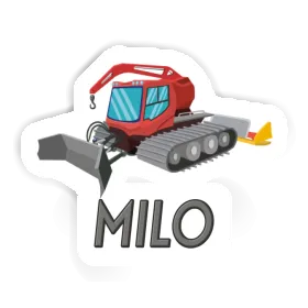 Milo Sticker Snow Groomer Image