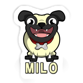 Sticker Milo Pug Image