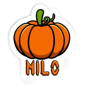 Sticker Milo Pumpkin Image